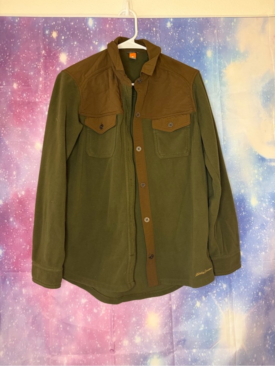 Eddie Bauer Tops - Eddie Bauer woman’s fleece button down shirt